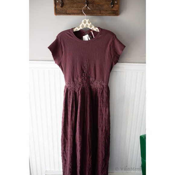 Free People Serenity Maxi Dress Medium NWT - Picture 3 of 5